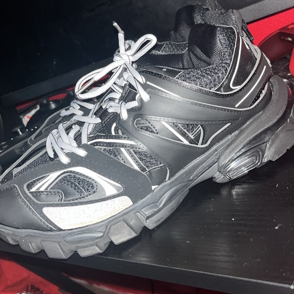 Balenciaga Track Black & White (NO LED) - Picture 3 of 4